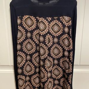 LOFT mixed media sweater-medium